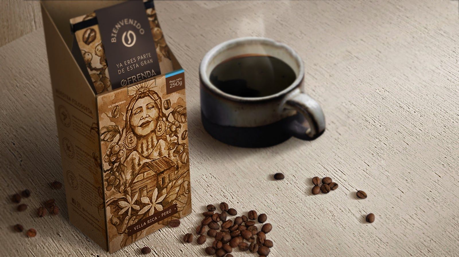 flat bottom cosmetic bag Flatbour Strandtasche