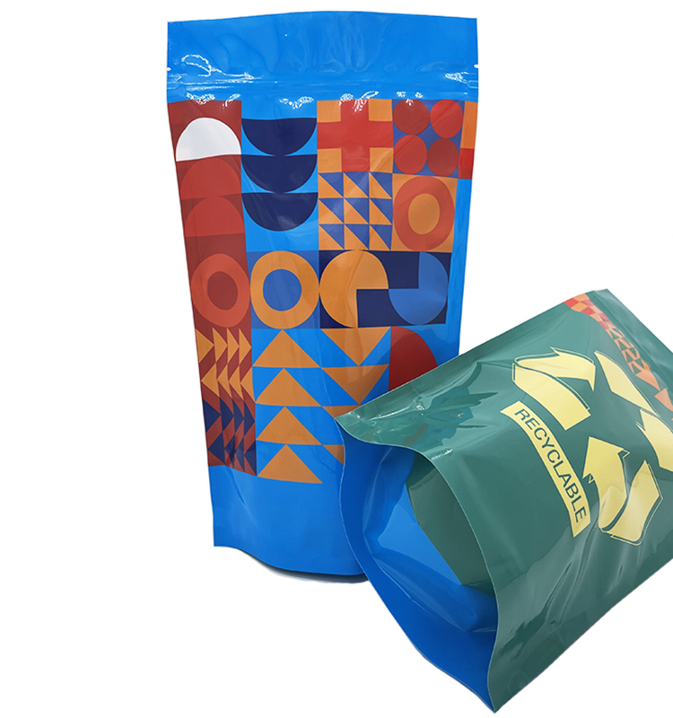 Große wiederverschließbare Beutel, ab Werk direkt recycelbare Verpackungsbeutel für Babynahrung, Doypack Poly Zip Lock, kundenspezifische Beutel