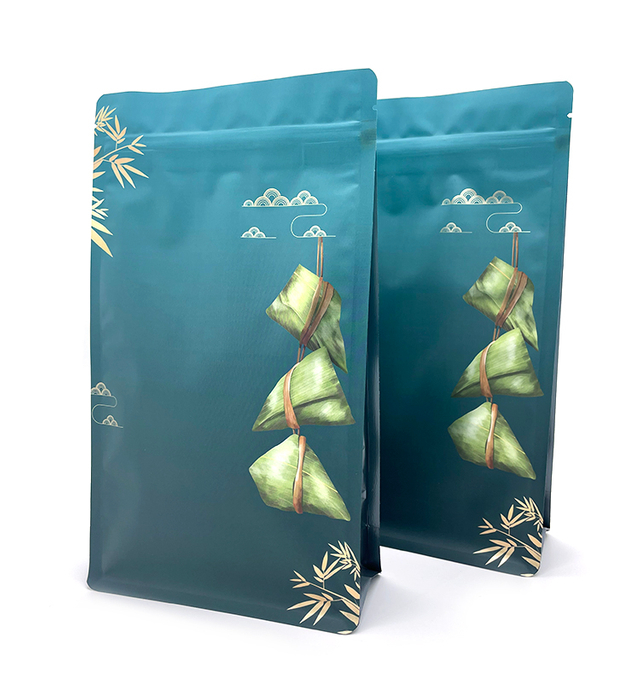 250 g 8 Unzen mattschwarzer Mylar-Beutel mit flachem Boden und Reißverschluss für die Verpackung von Trockenfutter und Haustiersnacks