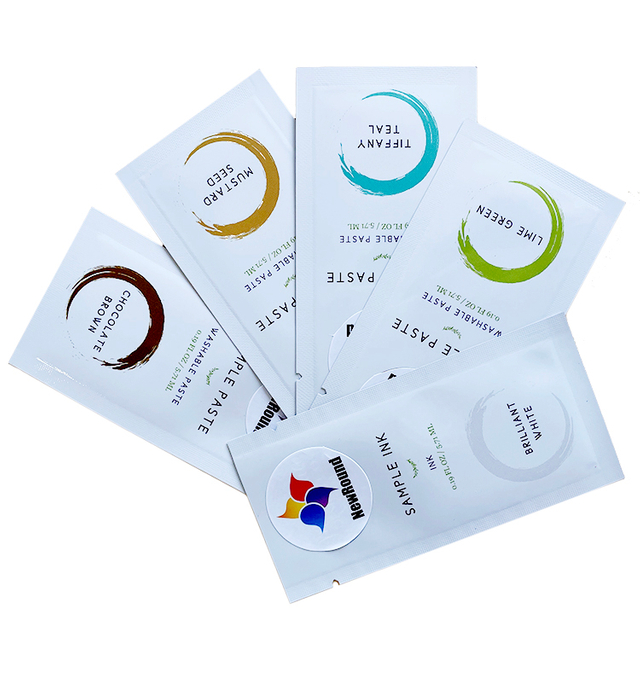 Kundenspezifischer Digitaldruck, Mini-Heißsiegelcreme, Massageöl, Shampoo, Hautpflege, Plastikbeutel, Freiform-Lotion, Musterverpackung