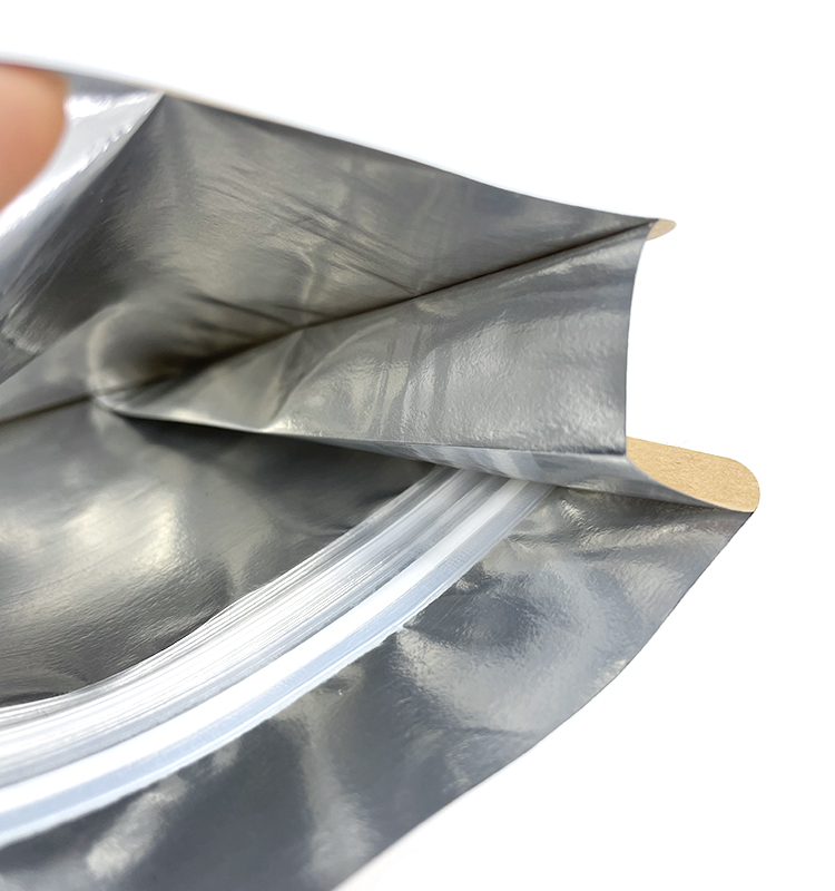 Kraftpapier-Beutel mit quadratischem Boden, verdickter, ölbeständiger Einweg-Papierbeutel