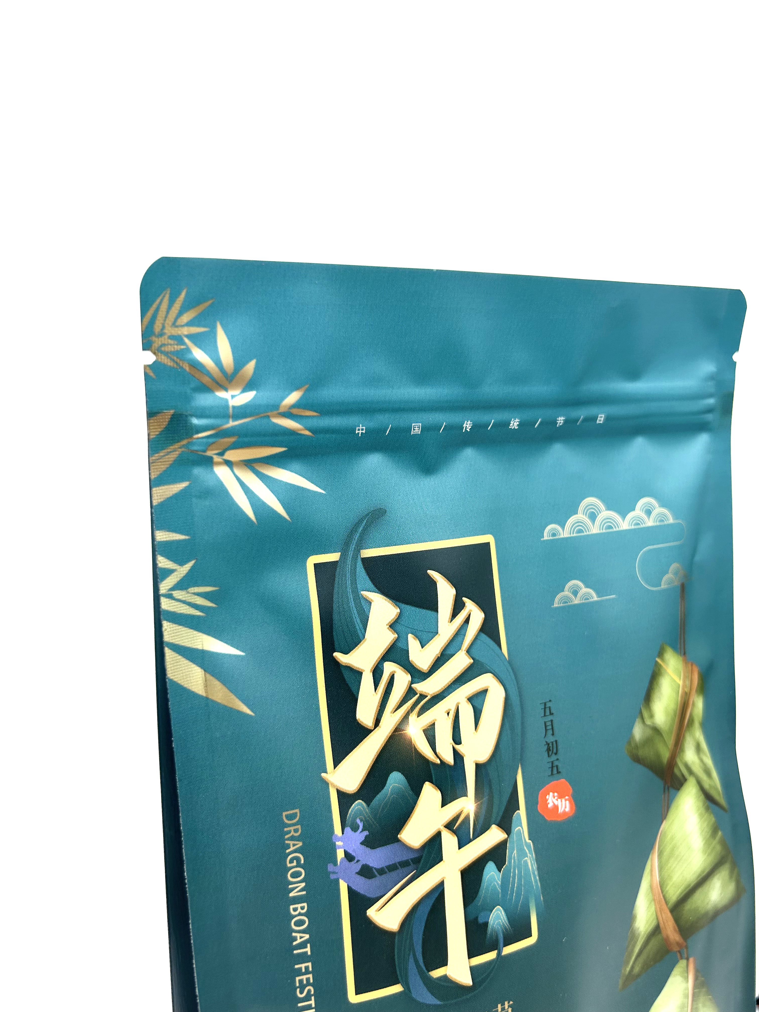 Individuell bedruckte leere Kaffeebohnen-Tee-Verpackungsbeutel aus Kraftpapier mit flachem Boden, Ventil, Reißverschluss und Fenster