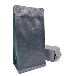 Aluminiumfolie-Seitenfalten-Kaffeebohnenbeutel mit Ventil, preisgünstiger Kaffeebeutel in Großhandelsqualität
