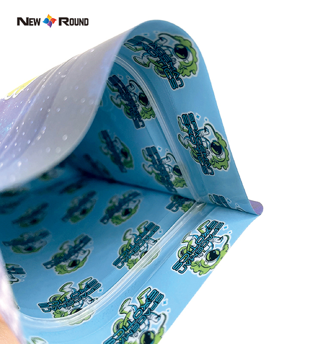 Kundenspezifische Lebensmittelverpackungsbeutel, Plastiktüten, Standbodenbeutel, 3,5 Mylar-Beutel mit Reißverschluss
