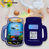 Custom Stanze Schnittverpackung Mylar Bags Material