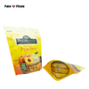 Großhandel mit individuellem Logo für Snacks, Mango, Trockenfrüchte, Kunststoffverpackungen, Standbodenbeutel, Trockenlebensmittel-Verpackungsbeutel