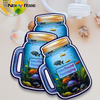 Custom Stanze Schnittverpackung Mylar Bags Material