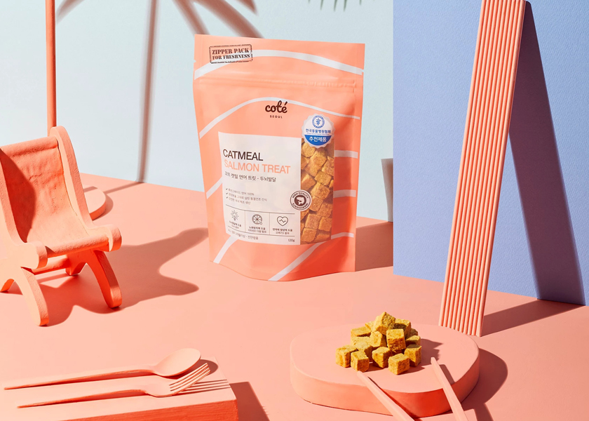 Haustierfutterverpackungsdesign
