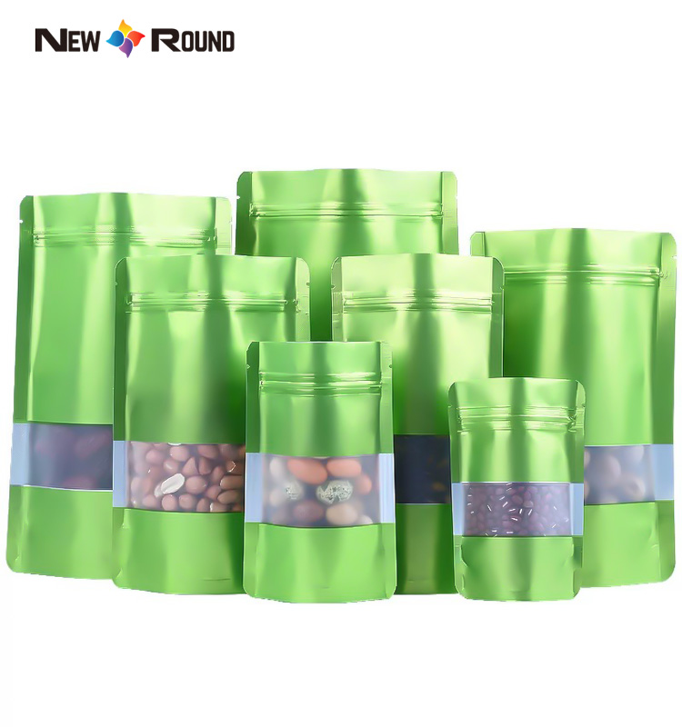 Standbodenbeutel-Verpackung, Tee-Lebensmittelverpackung, Plastiktüten mit Druckverschluss