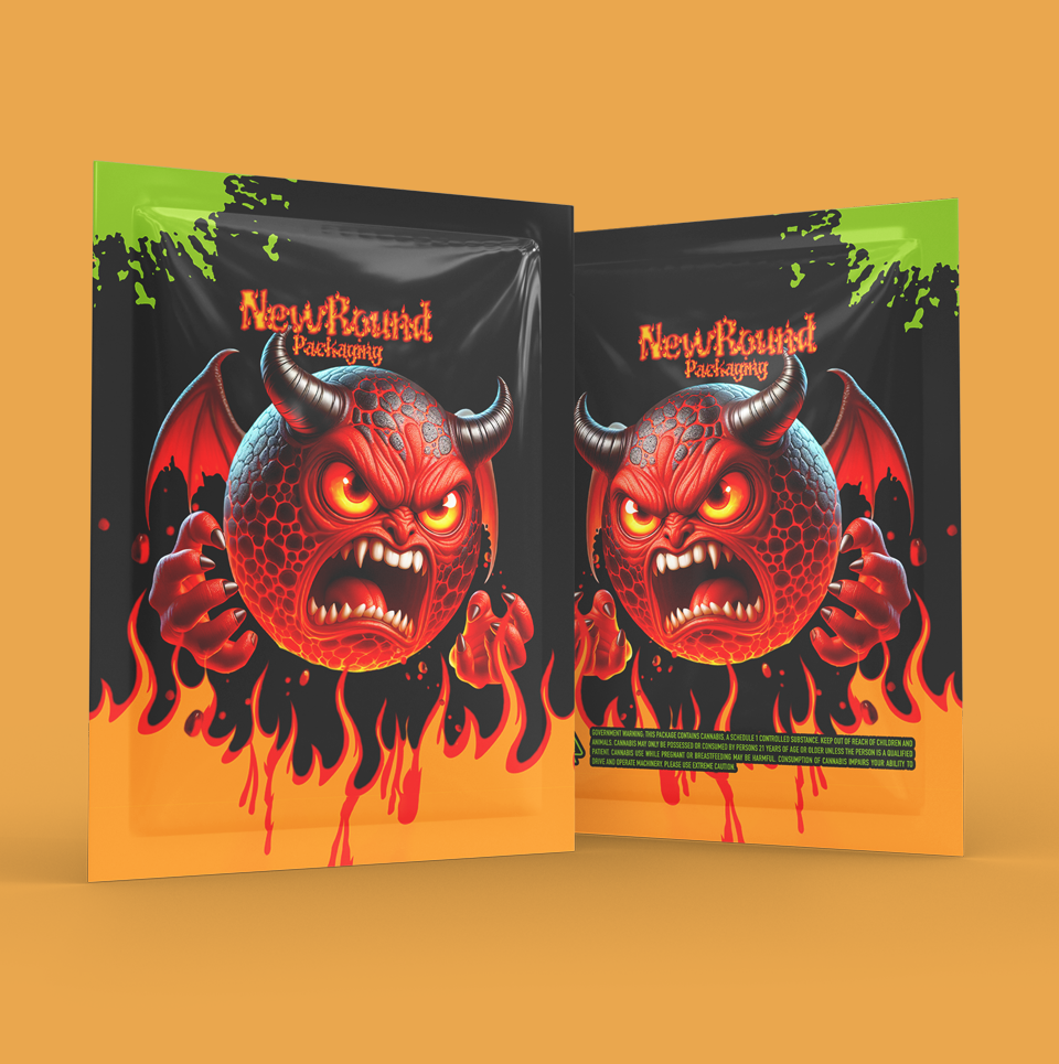 Cannabis Blumengeruch Beweis Mylar Bag