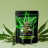 Stehen Sie die Marihuana -Tasche mit Reißverschluss auf