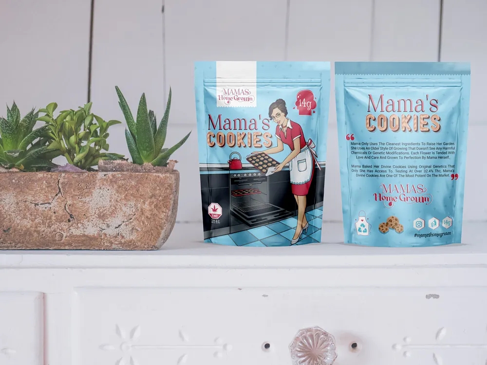 Custom Branding auf Mylar -Taschen