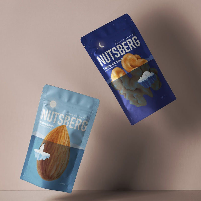 Lebensmittellager Snack Stand -up -Beutel für Trockenfutter