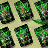 Stehen Sie die Marihuana -Tasche mit Reißverschluss auf
