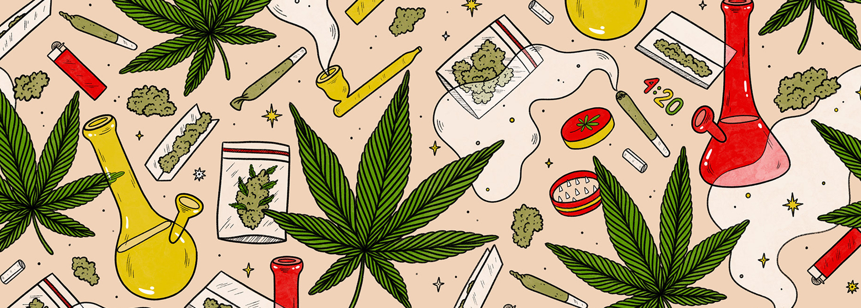 Marihuana Reißverschlussbeutel