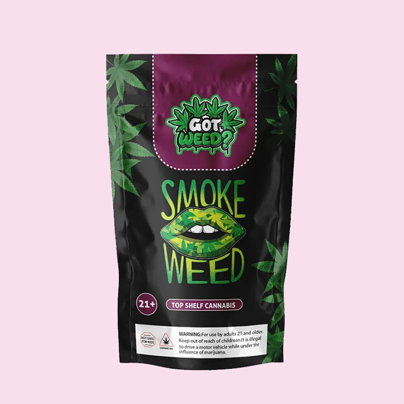Umweltfreundliche Mylar-Verpackung für CBD-Gummis