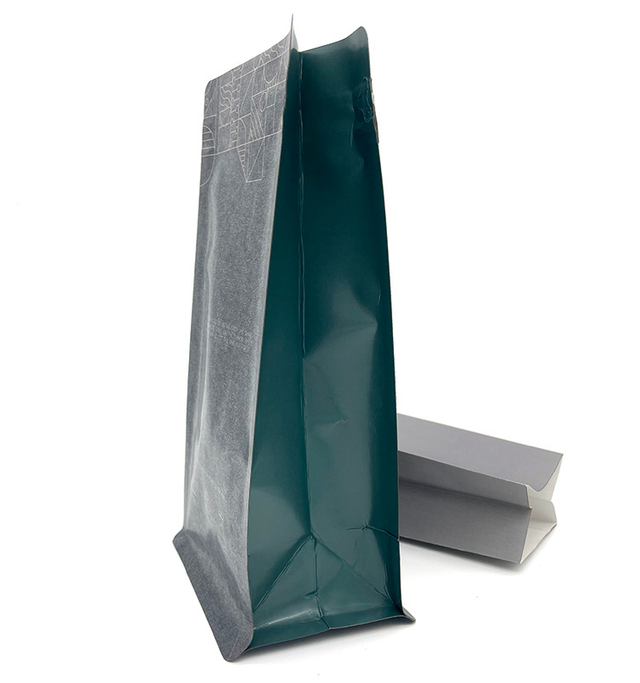 Aluminiumfolie-Seitenfalten-Kaffeebohnenbeutel mit Ventil, preisgünstiger Kaffeebeutel in Großhandelsqualität