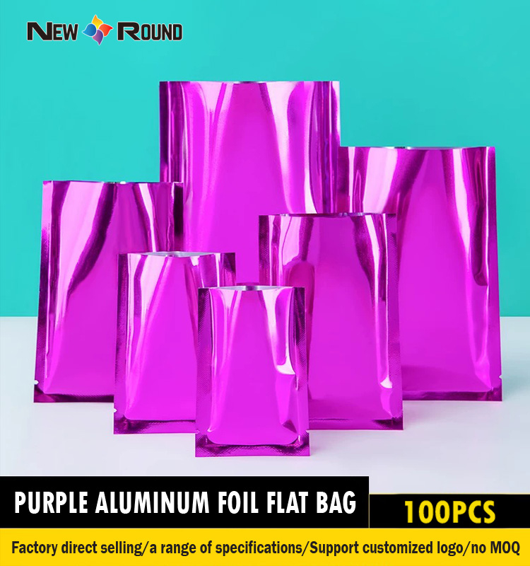 Zubehör aus Aluminiumfolie, wiederverwendbare Doypack-Mylar-Beutel mit Reißverschluss