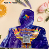 Geruchsbeweis holographischer Stanze Schnittschloss Mylar -Taschen