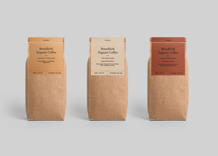 Kaffee-Kaffee-Öko-Packung-Marken