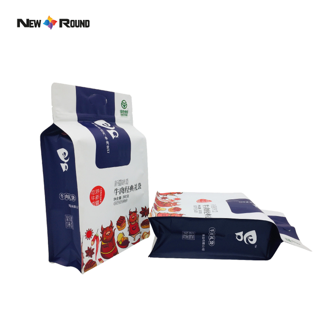 Wiederverschließbare Lebensmittelverpackungen, Standbeutel, Trockenfrüchte, Snacks, Reißverschlussbeutel, selbstverschließender Beutel aus Aluminiumfolie