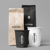 Kompostierbare Dual-Use-Taschen für Kaffee und Snacks
