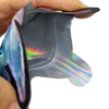 Individuell bedruckte, speziell geformte, gummiartige Keksbeutel aus Kunststoff mit Druckverschluss, gestanzte, geruchsdichte Mylar-Verpackungsbeutel