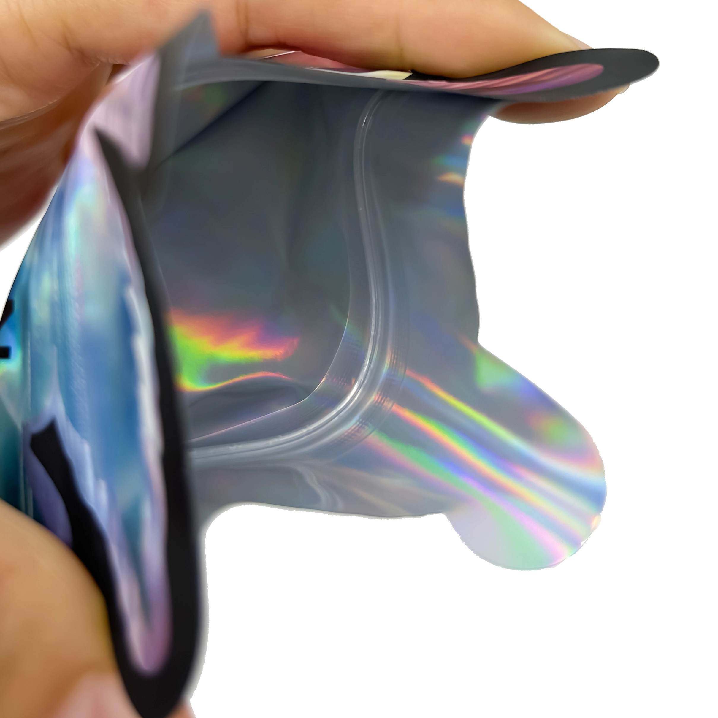Individuell bedruckte, speziell geformte, gummiartige Keksbeutel aus Kunststoff mit Druckverschluss, gestanzte, geruchsdichte Mylar-Verpackungsbeutel