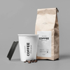 Kompostierbare Dual-Use-Taschen für Kaffee und Snacks