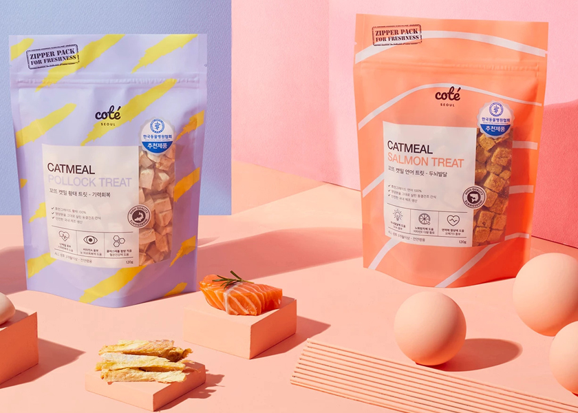 Recycelbar gegen Plastik -Haustiernahrung Verpackung