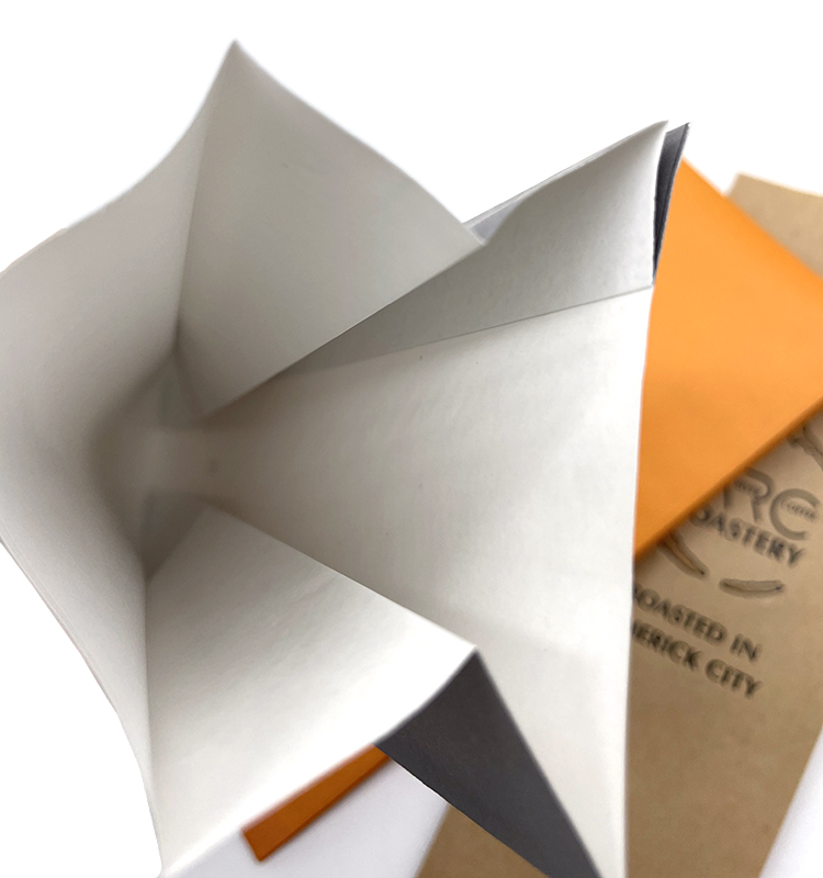 Seitenfalten-Standbeutel mit Reißverschluss und Reißverschlussventil, Kaffeebohnen-Verpackungsbeutel mit flachem Boden