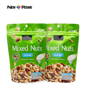  Standbodenbeutel, Cashew-Erdnuss-Trockenfrüchte, Kochbananen, Kartoffelchips, Snack-Food-Verpackungsbeutel