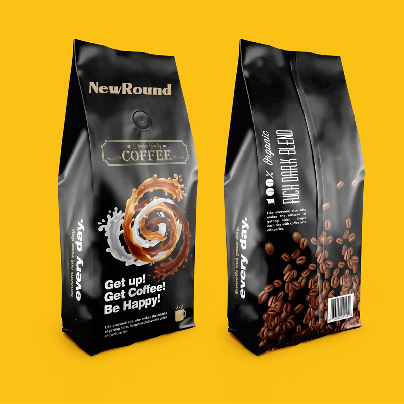 Kaffeeseite Zwickel mit Einweg-Entgasungsventil