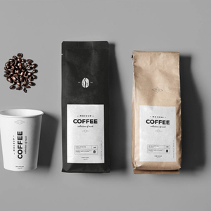 Kompostierbare Dual-Use-Taschen für Kaffee und Snacks