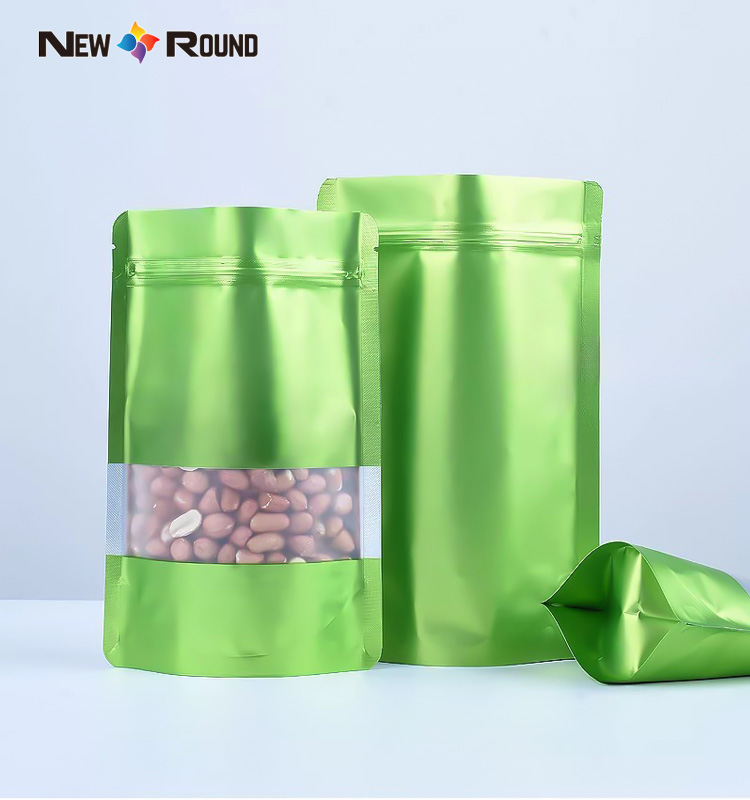 Standbodenbeutel-Verpackung, Tee-Lebensmittelverpackung, Plastiktüten mit Druckverschluss