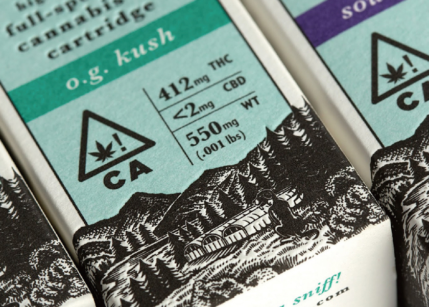Mylar -Taschen 3,5 g Kekse